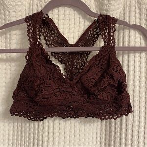 Maroon Aerie Bralette